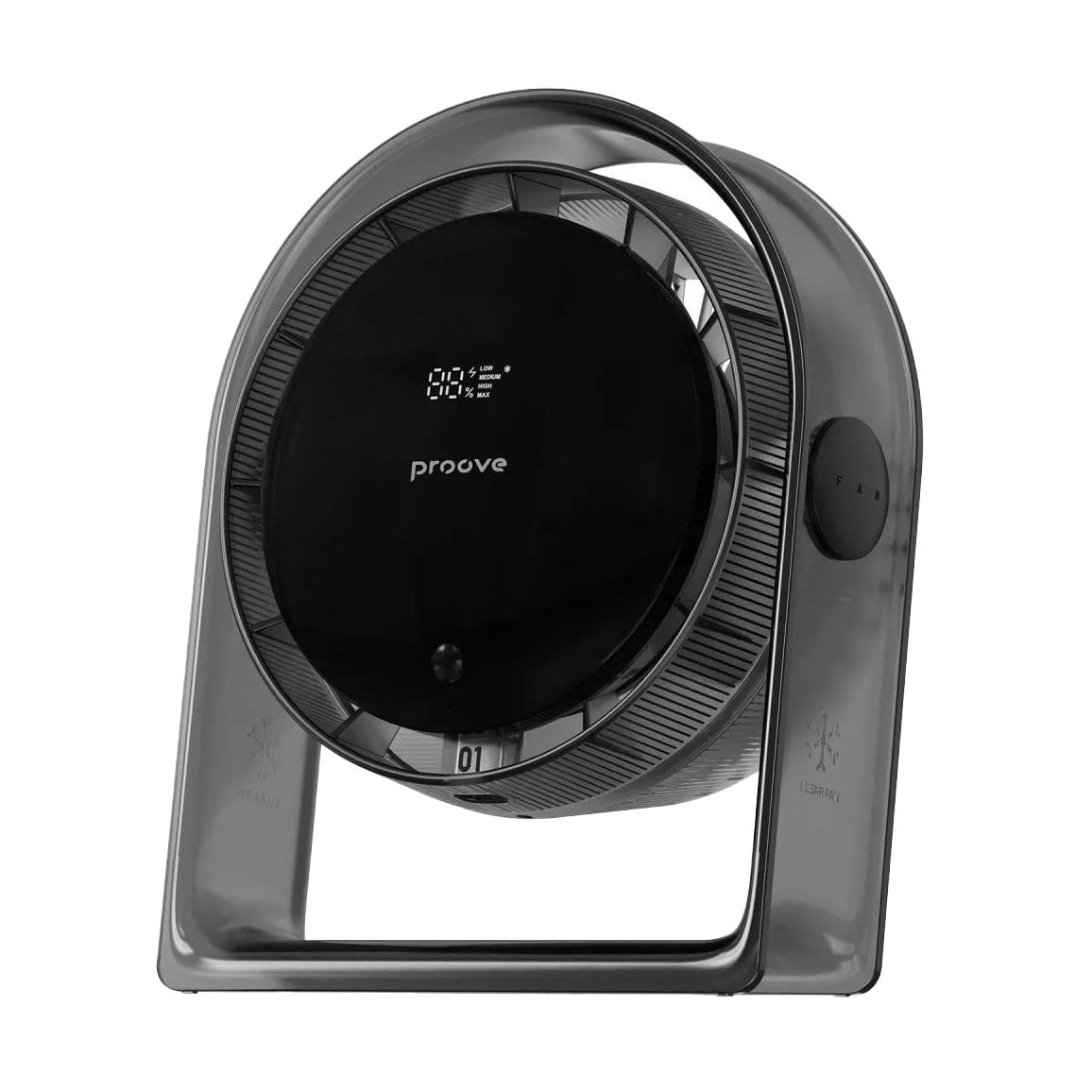 Уцінка! Портативний вентилятор Proove Blower сірий (68178)